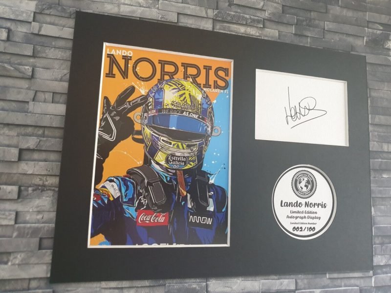 Lando Norris - Limited Edition Signed Artwork