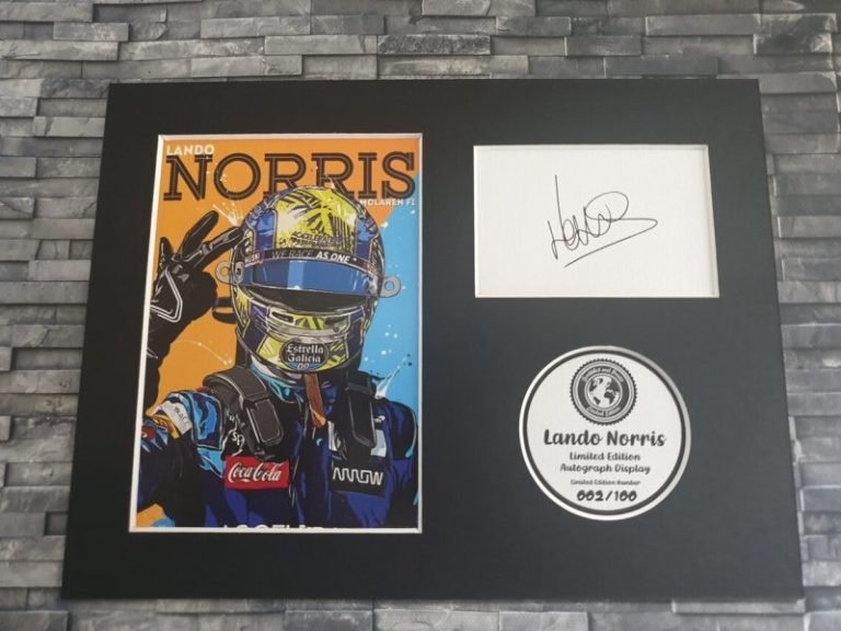 Lando Norris - Limited Edition Signed Artwork - Image 3
