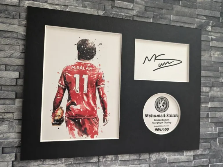 Mohamed Salah - Signed Autograph Display - Image 3